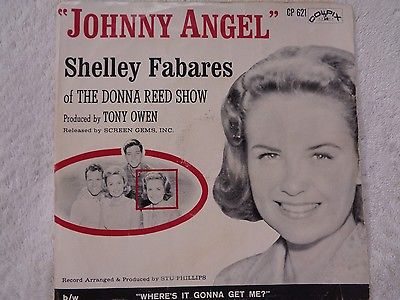 Popsike Very Rare Shelley Fabares Johnny Angel Picture Sleeve And