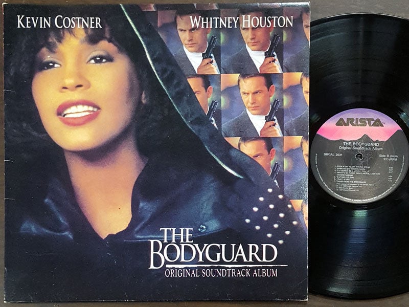 Popsike Whitney Houston The BODYGUARD OST Korea Vinyl 1992