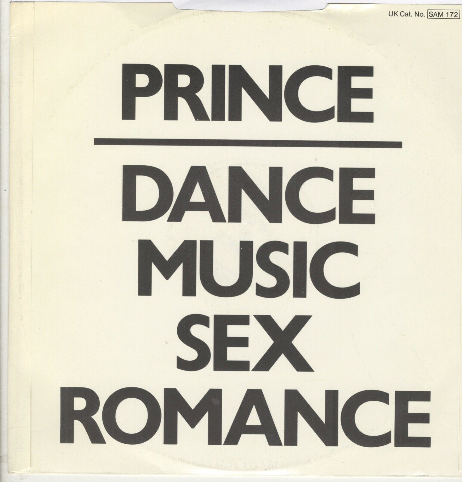 Popsike Prince Dance Music Sex Romance Dmsr Very Rare Uk Promo