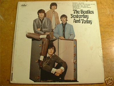 Popsike Com BEATLES 2nd State Butcher Block Cover Mono UNPEELED   4719442609 