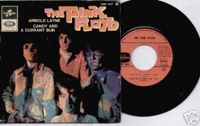  rare PINK FLOYD 1967 French 45 EP Arnold Layne ORIGINAL -  auction details