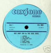 popsike.com - The Soul Brothers - Hot Shot Ska (Coxsone UK Orig