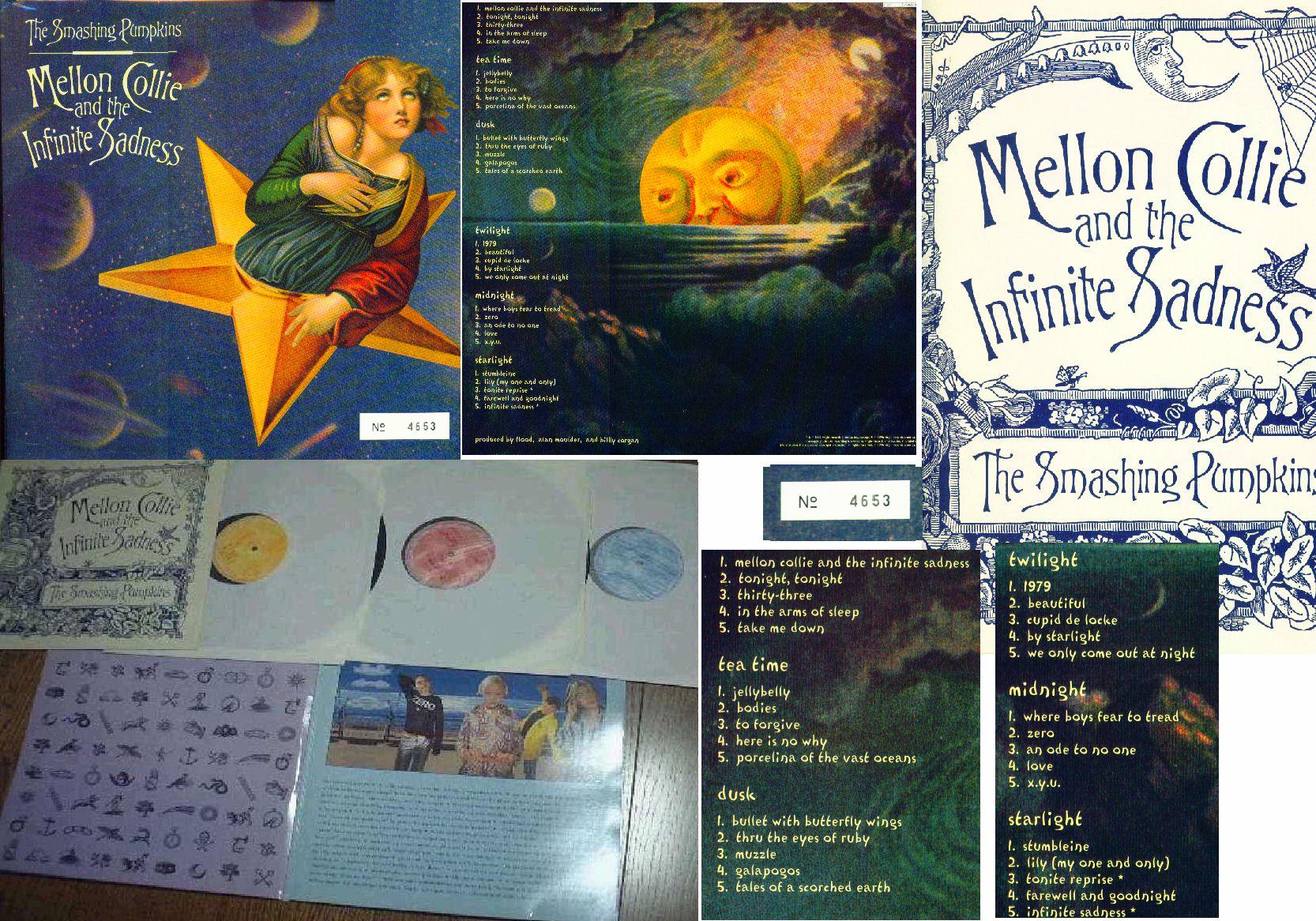  SMASHING PUMPKINS Mellon Collie no04653 3LPmint+BOOK - auction  details