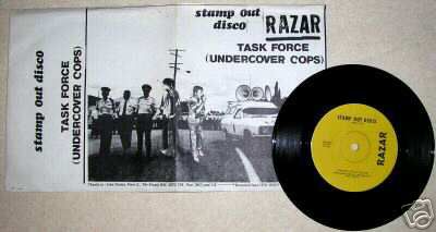 RAZAR - stamp out disco 7インチ oz punk - 洋楽