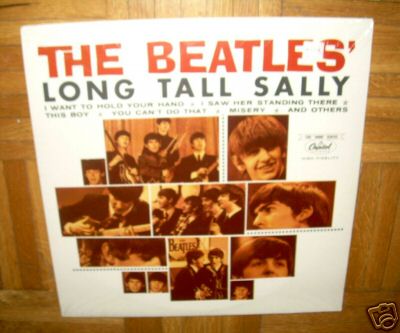 The Beatles Long Tall Sally - Rainbow Label Canadian Vinyl LP