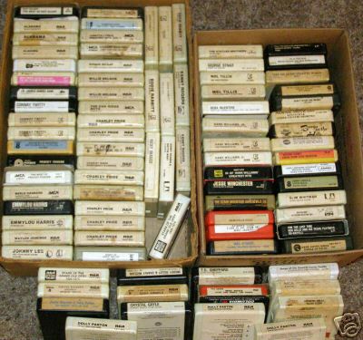 popsike.com - (89) Classic Country 8 Track Tapes 