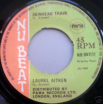 Popsike.com - 7" BOSS NU BEAT - Laurel Aitken - SKINHEAD TRAIN ...