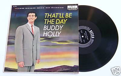 popsike.com - Buddy Holly LP That'll Be the Day 1958 Decca DL 8707 ...