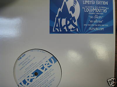 popsike.com - ALPS CRU LOUDMOUTHS THE CONCEPT/NO QUESTION REISSUE