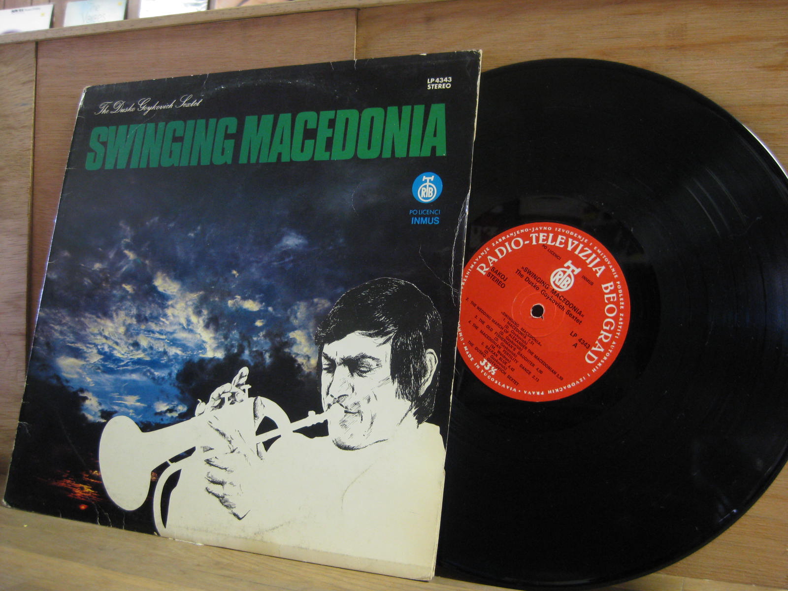 popsike.com - Dusko Goykovich Swingin' Macedonia jazz Lp