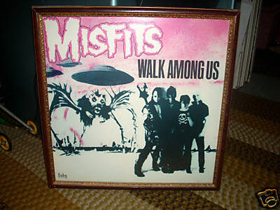 popsike.com - rare original Misfits walk among us promo poster