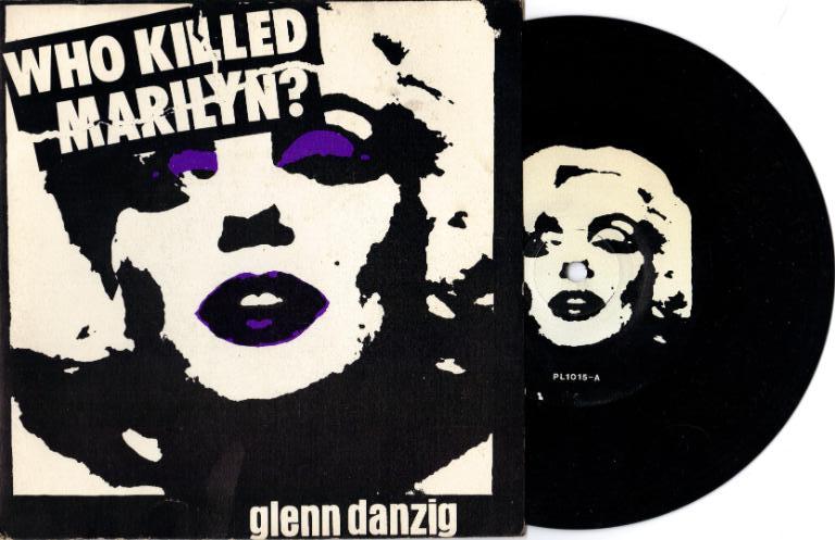 popsike.com - Glenn Danzig Who Killed Marilyn Misfits RARE