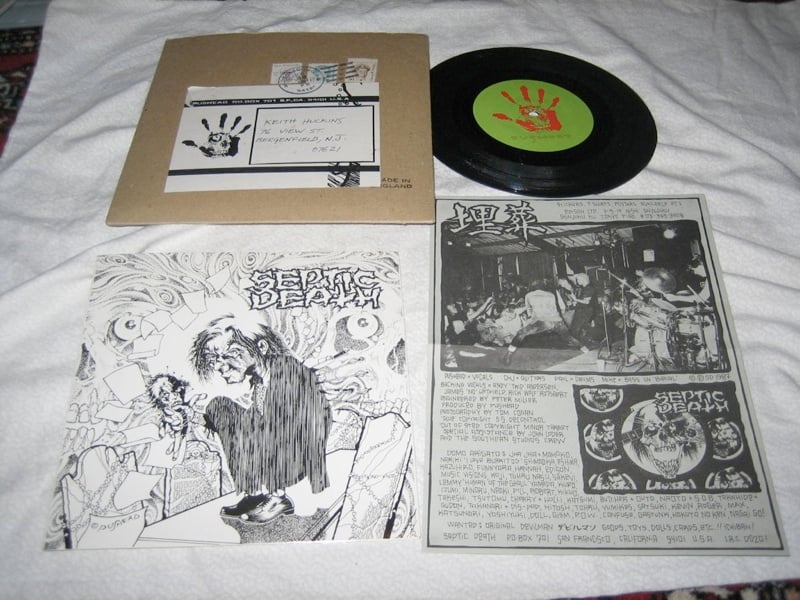 popsike.com - SEPTIC DEATH Burial 7