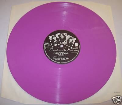 popsike.com - Paul McCartney -Beatles-Band On The Run Purple Vinyl
