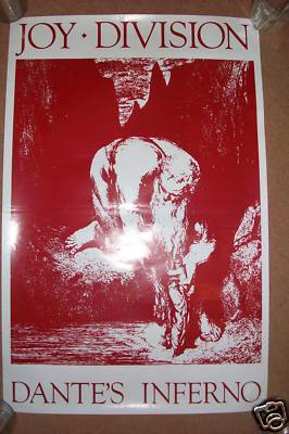 popsike.com - *VINTAGE* JOY DIVISION DANTE'S INFERNO POSTER new