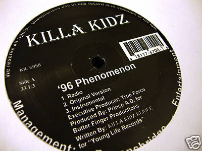 popsike.com - KILLA KIDZ - '96 PHENOMENOM - INDIE RAP 12