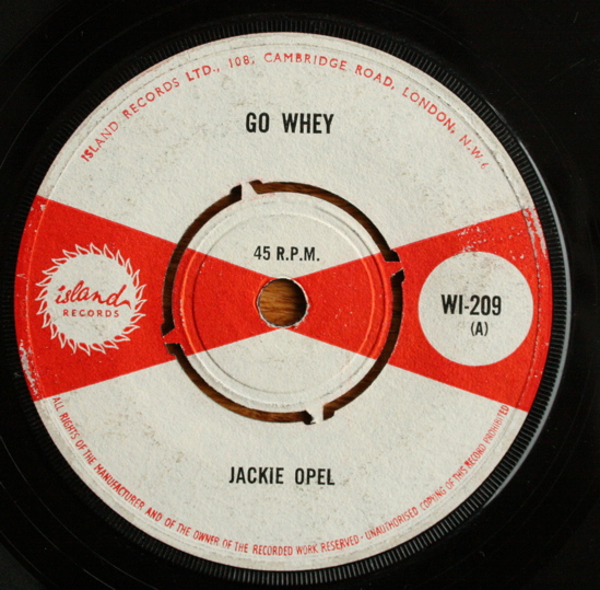 popsike.com - JACKIE OPEL GO WHEY UK ISLAND SKA CLASSIC ORIGINAL 7