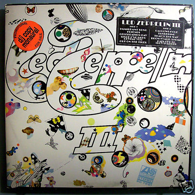 Led zeppelin 2025 white label album