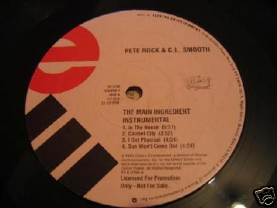 popsike.com - Pete Rock & C.L.Smooth - The Main Ingredient