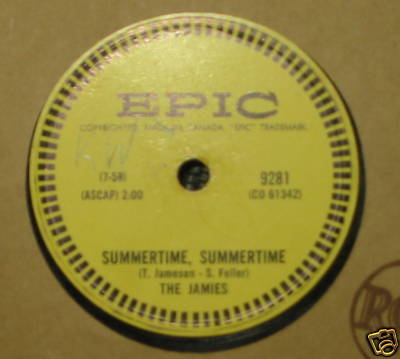 popsike.com - THE JAMIES SUMMERTIME SUMMERTIME 78 RPM DOO-WOP