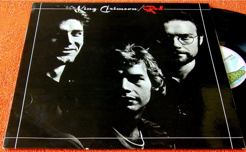 popsike.com - KING CRIMSON Red ISLAND PINK RIM LP Robert Fripp