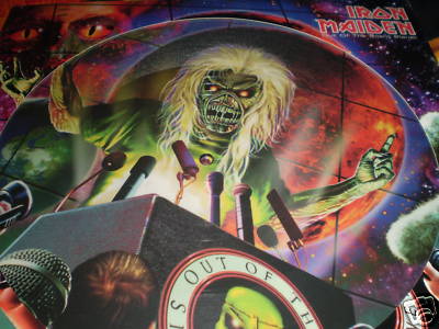 popsike.com - IRON MAIDEN-OUT OF THE SILENT PLANET PIC LP futureal ...