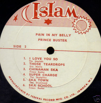 popsike.com - PRINCE BUSTER LP on ISLAM label 1st press - auction