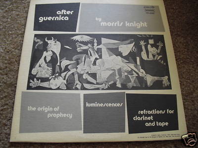 popsike.com - MORRIS KNIGHT AFTER GUERNICA LP ELECTRONIC GOLDEN