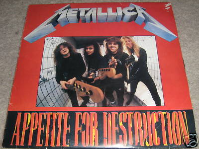 popsike.com - Metallica /Appetite for destruction L.P.(very rare