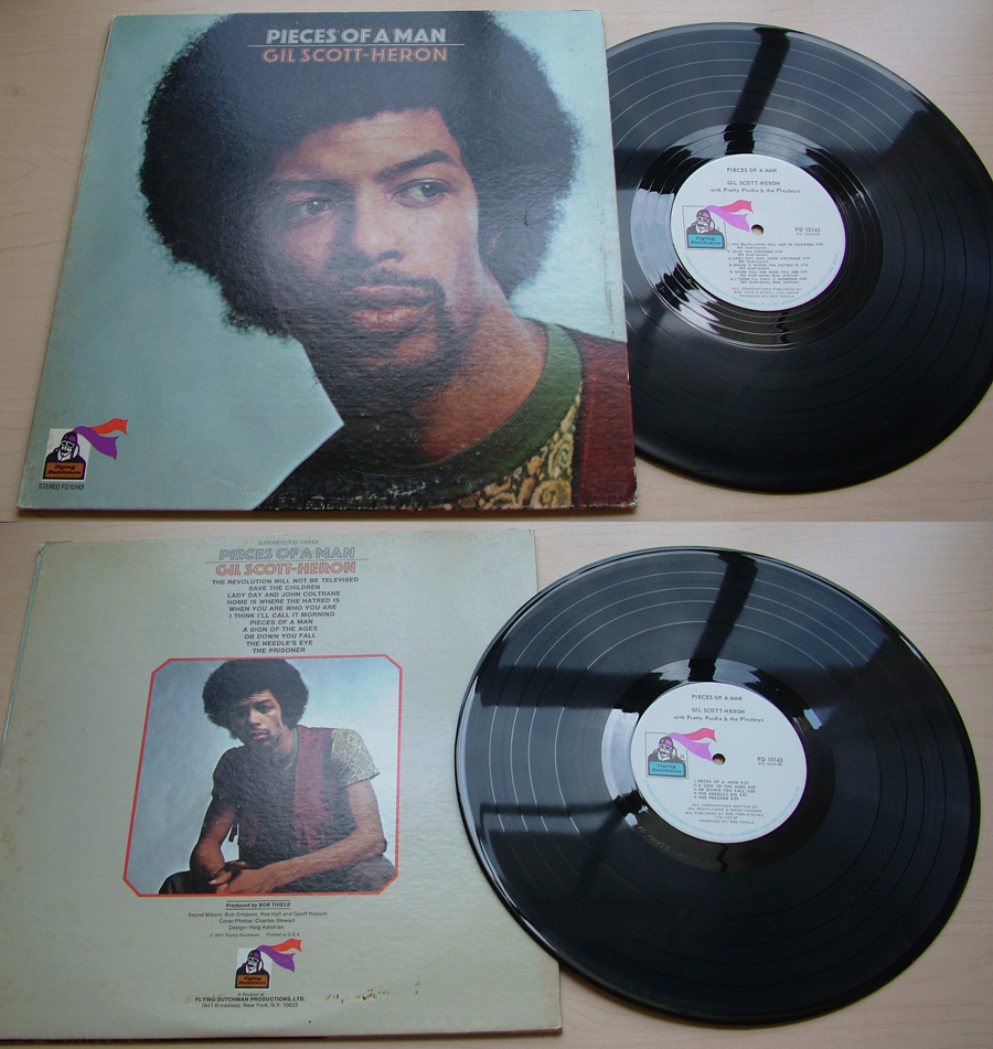 popsike.com - GIL SCOTT HERON-PIECES OF A MAN-FUNK BREAKS JAZZ LP