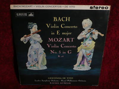 popsike.com - Mozart Violin Concerto Gioconda de Vito UK HMV ASD 429 ...