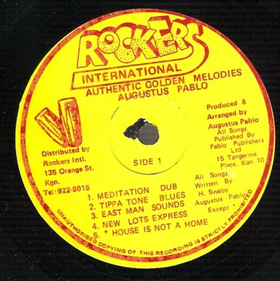 popsike Augustus Pablo Authentic Golden Melodies Rockers