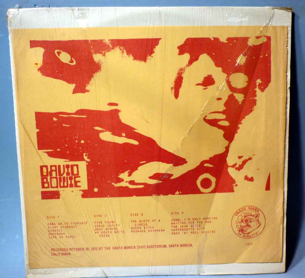 popsike.com - DAVID BOWIE - Santa Monica 1972 - 2/LPs VINYL - TMOQ