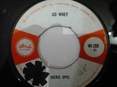 popsike.com - JACKIE OPEL / GO WHEY ISLAND RARE KILLER SKA Hear EX