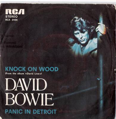 Popsike.com - DAVID BOWIE-KNOCK ON WOOD ( Raro 45 Giri Italy Press ...