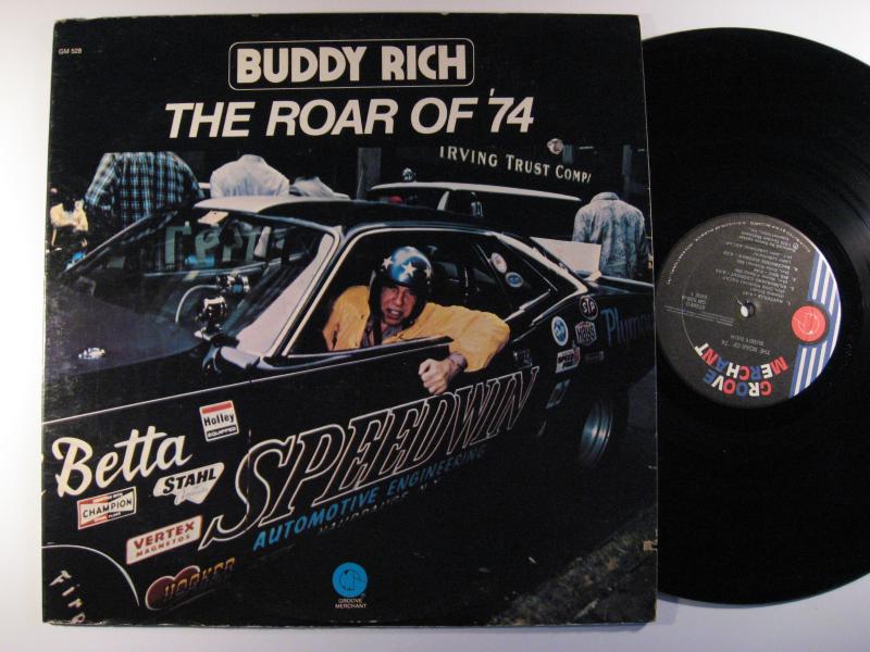 popsike.com - BUDDY RICH The Roar of '74 GROOVE MERCHANT LP NM