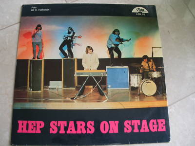 Popsike.com - THE HEP STARS "HEP STARS ON STAGE" LP 1965 Very Rare ...