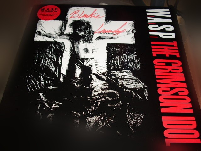 popsike.com - W.A.S.P Autographed The Crimson Idol LP Blackie