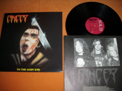 popsike.com - CANCER - TO THE GORY END - ORIGINAL LP/ VINYL