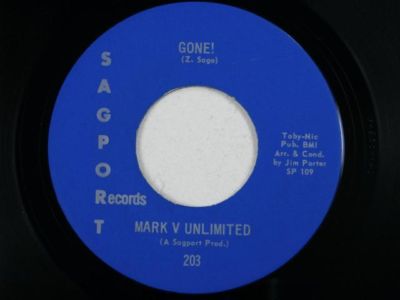 popsike.com - MARK V UNLIMITED Gone on SAGPORT FUNK SOUL 45 HEAR