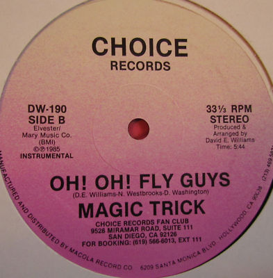 popsike.com - MAGIC TRICK Oh Oh Fly Guys SO RARE ELECTRO RAP NM OG
