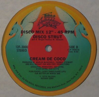 popsike.com - CREAM DE COCO Disco Strut RARE LATIN DISCO/LOFT 12