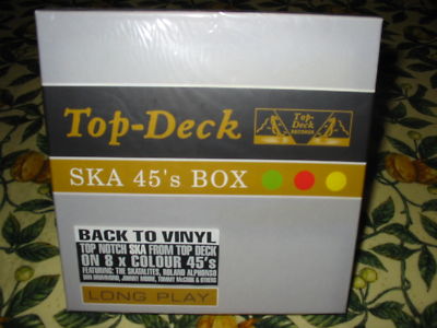 popsike.com - TOP DECK SKA 45's SEALED NEW BOX SET SKATALITES 