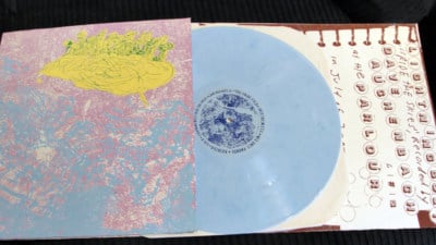  - LIGHTNING BOLT Ride Th Skies lp BLUE WAX reversed cover -  auction details