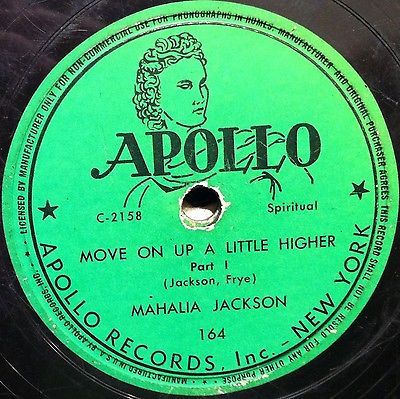 popsike.com - MAHALIA JACKSON move on up a little higher 10