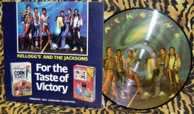 popsike.com - Michael Jackson 5 Picture Disc Taste Victory Kellogg's -  auction details