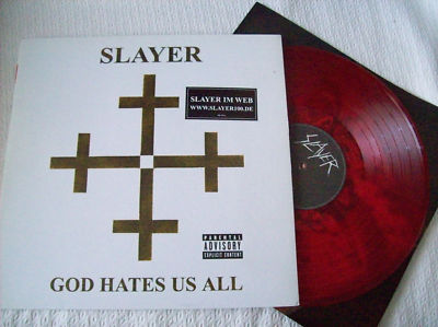 Slayer God Hates Us All Vinyl Record