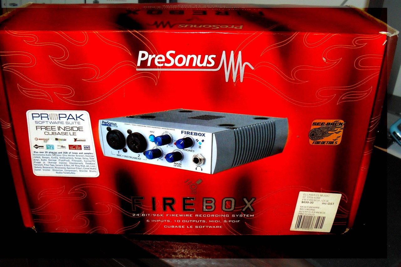 popsike.com - PreSonus FIREBOX 24-bit/96kHz FireWire Recording