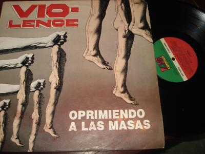 popsike.com - Vio-lence - Oppressing The Masses vinyl ed - auction