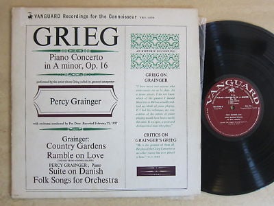 percy 販売 grainger レコード